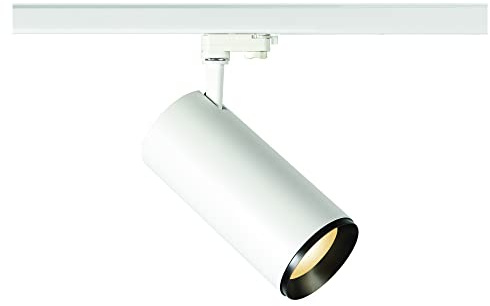 SLV lampada sistema trifase NUMINOS XL/faretto LED trifase, faretto, sistema a binari, illuminazione di interni / 3000K 36W 3210lm bianco dimmerabile 60 gradi