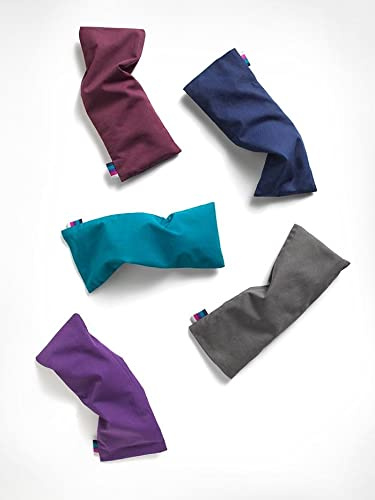 Yogamatters Organic Eye Pillow, 100% Cotton | Yoga, Relaxation and Meditation Linseed Eye Pillow (Green)