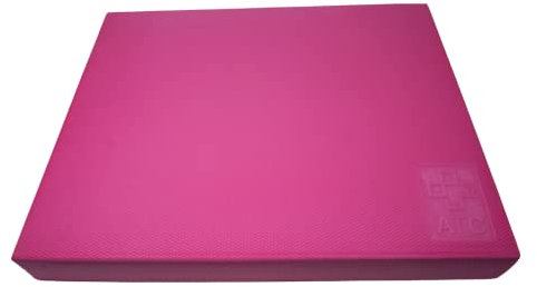 ATC Handels GmbH Balance Pad Balancekissen, Gleichgewichtskissen, Stabilitätspad, Koordinationsmatte (pink)
