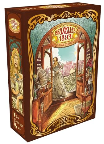 Bruxelles 1893 - ELZNIR GAMES - Deutsch - Brettspiel - für 2-5 Personen - ab 14 Jahren