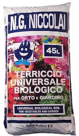 NG NICCOLAI TERRICCIO BIO UNIVERSALE DI QUALITA' VARI LITRAGGI (45 LITRI)