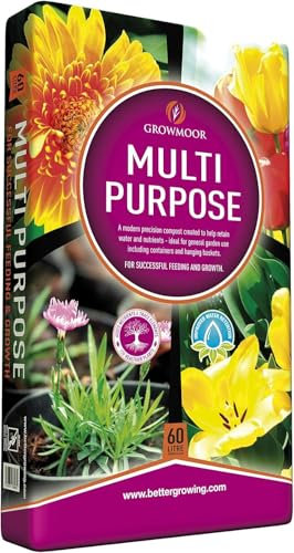 Green Haven 60L Multi-Purpose Compost – Peat-Free Organic Potting Soil for Indoor & Outdoor Plants, Vegetables & Flowers – Nutrient-Rich Compost for Garden Beds, Containers, Pots & Planters