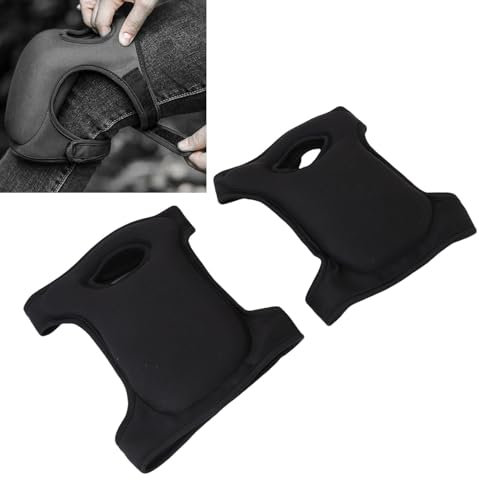 Pssopp Ginocchine di Giardinaggio, Cinghie per la Protezione del Ginocchio Regolabili a Prova di Foratura Cuscinetto in Ginocchio per Il Giardinaggio di Lavoro All'aperto