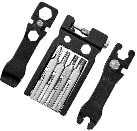 Oxtxuzdm Biciclette Multitool 20 In 1 Leggero Chiave Bici Multi Tool Con Raggi & Cacciavite Per Mountain Bike Multifunzionale Bike Riparazione