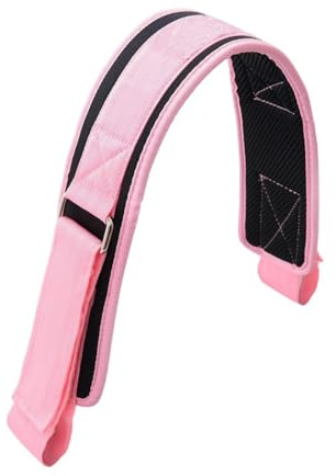 QLoztyse Cintura per Glutei per Allenamento con Manubri, Kettlebell, Sollevamento Pesi, Cintura per Fianchi per Squat, Rosa