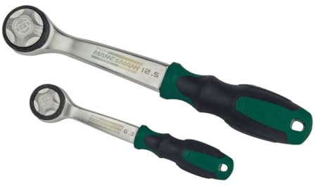 Mannesmann Brüder Umschaltknarre, 1/2 Zoll, feinverzahnt, mit 168 Zähnen | M98472