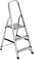 Linea Garden Friend Leiter aus Aluminium, Modell: Everest, 3 Stufen, Größe: 41 x 10 x 112 cm, S1405103