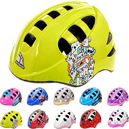 meteor FahrradHelm Kinder Skaterhelm Jugend Radhelm Radsport Skateboard Inline-Skate BMX Scooter - Entwickelt für die Sicherheit der jüngsten Benutzer - S 48-52cm