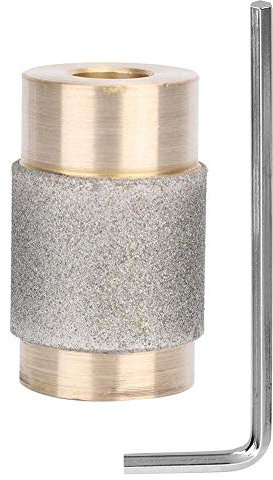 molinillo de vidrio Herramienta abrasiva de vidrio de cerámica teñida con broca de diamante para amoladora de vidrio de diamante interior(MCB34)