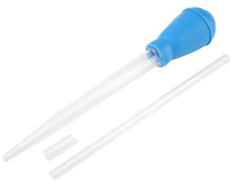Cuentagotas de Pipeta de Acuario,Limpiador de Acuarios Cambiador de Agua Liviano para Tanques de Peces Alimentador de Pipetas Profesional y Duradero