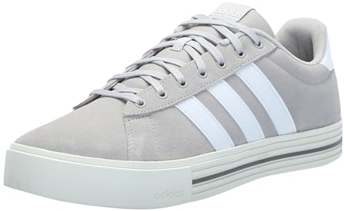 Adidas Men's Daily 4.0, Grey/White/Off White, 10.5
