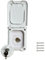 Marvix Fresh Water Tank Inlet Gravity Filler Hatch & Locking Cap With White Magnetic Lid For Motorhome Campervan Horsebox Caravan