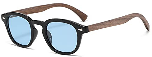 SHEEN KELLY Wood Polarized Occhiali da sole retrò moda donna occhiali da sole bambù Bicchieri