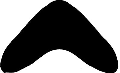 Dukal | Bezug für Bumerangkissen/Lesekissen | aus hochwertigem DOPPEL-Jersey | 100% Baumwolle | Farbe: schwarz