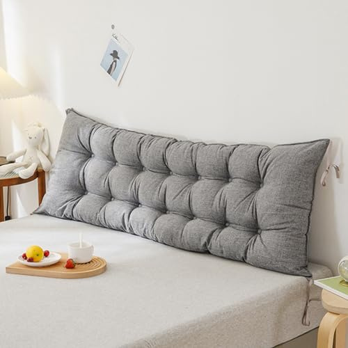 C,90x50cm, Cuscino da Lettura Schienale Testata Letto Divano Grande Rettangolare Cuscino Schienale Cuscino Lettura Testiera Lavabile Cuscino da Parete per Divano Letto