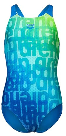 ARENA Bañador Performance para niña Multi Colours V Back