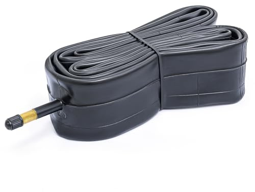 700x35/43C Camera d'aria per bicicletta 37/45-622, 28 pollici Tubi addensati adatto per 700x35C 28x1,4 700x38C 28x1,5 700x40C 28x1,60 Strada/MTB Camera d'aria Bicicletta, 48mm valvola Schrader (Uno)