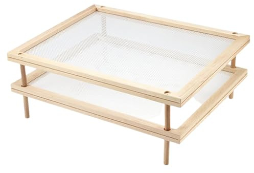 2/4-stöckig Nudeltrockner - 24.5x39cm Trockengestell Kräuter, Trockenplatte Für Pasta, Stapelbare Pasta Nudeltrockner, Trockengestell Fuer Nudeln, Platzsparend Vielseitigkeit Nudeltrockners Für Küche