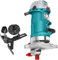 Total Tottlt5001 Fresatrice Verticale 500 W Serie Industrial Mandrino 6 Mm E 1/4 Guida Parallela Inclusa