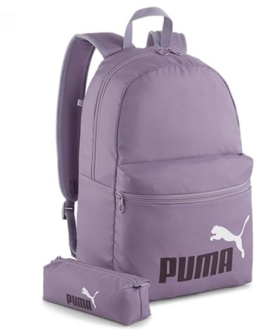 PUMA Phase Backpack Set, Sac à dos Unisexe Enfants, Pale Plum, OSFA - 090943