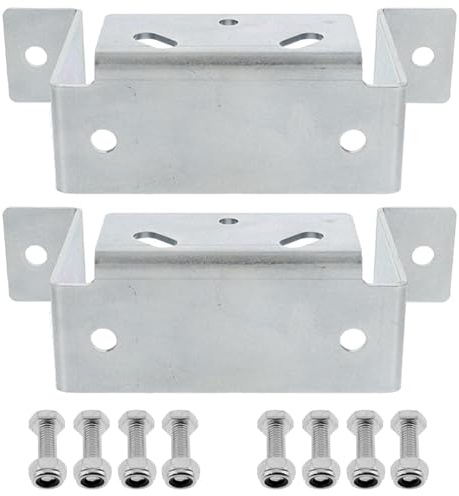 Raxfekro Lot de 2 béquille remorque pour stema Supports de béquille pour stema Accessoire remorque Accessoires pour Support de Serrage