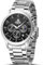 LN LENQIN Herren Uhr Uhren Herren Chronograph Edelstahl Wasserdicht für Männer Analog Quarz Armbanduhren Business Arbeit Kleid Uhr Geschenke