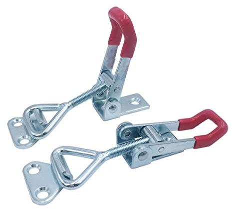 DOITOOL Abrazadera De Palanca Ajustable De Tamaño Pequeño 5 Piezas/kit Abrazaderas De Palanca De Liberación Rápida Cerradura Tipo Perno De Puerta Para Ensamblaje De Tableros De Chapa