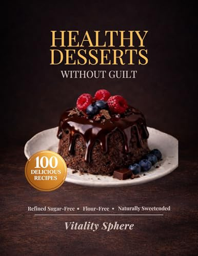 Healthy Desserts Without Guilt: 100 Sugar-Free, Refined Flour-Free Recipes for Delicious, High-Protein & Clean Sweet Treats