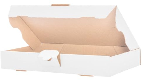 verpacking 200 cartons extra-plats 180 x 100 x 30 mm blanc MB-0 [taille et couleur au choix] boîtes d'expédition boîte pliante carton pliant Lettre Max envoi postal conforme DHL simple cannelure