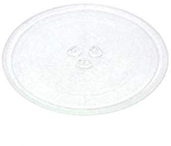 Find A Spare Universal Turntable Glass Plate for Microwave Oven 245mm with 3 Fixers