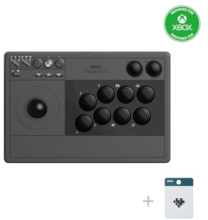 8BitDo Arcade Stick For Xbox & PC (Windows 10) - Black