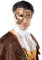 Funidelia | Steampunk Halbmaske für Herren Lustige & Ausgefallene, Western, Film und Serien - Zubehör für Erwachsene, Zubehör für Kostüm - Braun