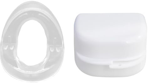 HQRKOTM 1PCS Anti-Schnarchschiene, Effektiver Schnarchstopper für Männer und Frauen, Hochwertige Mundschiene gegen Schnarchen, Alternative zu Nasendilatatoren und Nasenpflastern, Mit Aufbewahrungsbox