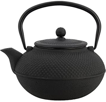 NOVASTYL – Théière en fonte noire OSAKA – 1,5L - Inspirée de l'art japonais - 7321423