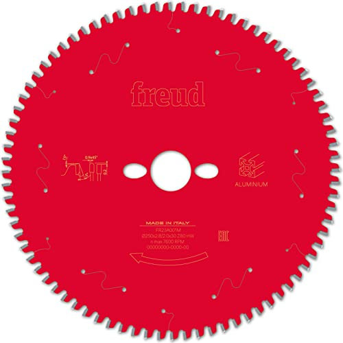 Freud Hoja de sierra circular de corte de metal no ferroso LP80M 250mm 80T 30mm