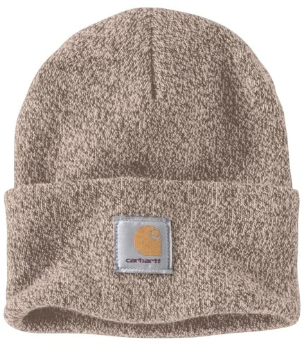 Carhartt Gorro de Punto Unisex, Sepia/Light Taupe, Talla única