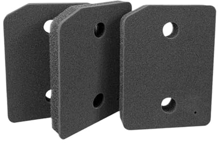 3Pcs Compatible With M-iele Sponge Filter Heat Pump Dryer Fine Coarse Tumble Durable Home Cleaning 9164761