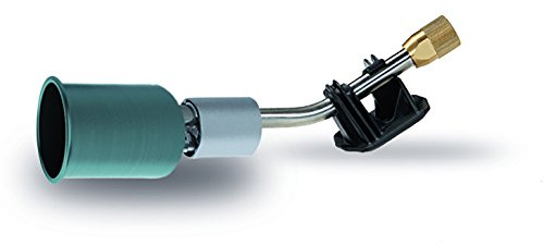 Bruciatore in Titanio Accensione Piezo Ø50, Potenza 50kW + Collo 130mm - Accessorio per Saldatrice - Lampada per Saldare e Fondere - Torcia per Saldare e Sigillare - Pezzi di Ricambio - EXPRESS