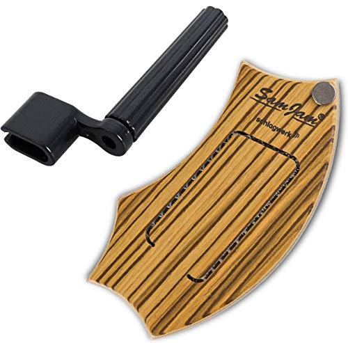 Schlagwerk SamJam Guitar Snare Zebrano + Keepdrum String Winder
