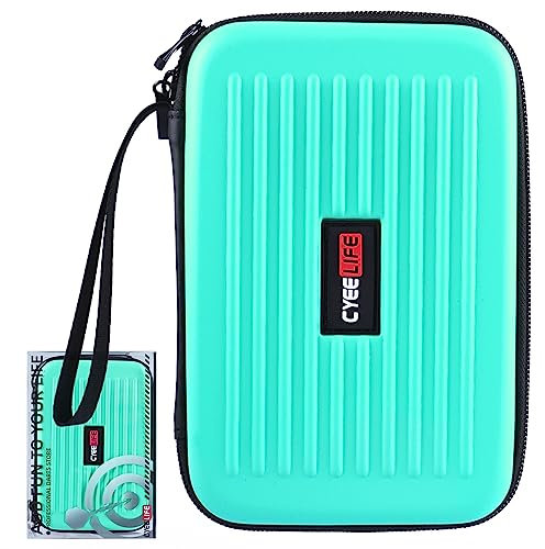 CyeeLife-dartpfeile Tasche für 6 Dartpfeile Softdarts und Steeldarts,Dart case Tragetasche Zubehör,Grün
