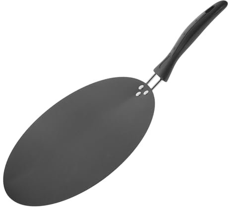 COLLBATH Sartén Antiadherente De 30 Cm Para Tortillas y Crepes, Bandeja Para Hornear Portátil De Aluminio, Con Asas Laterales, Apta Para Uso Doméstico y Restaurantes