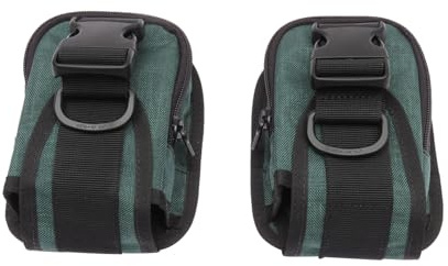 Whoasyst Par de bolsas de peso de buceo con hebillas de liberación rápida, bolsillos de mostrador de 5 libras, bolsillos para accesorios de equipo para buceador