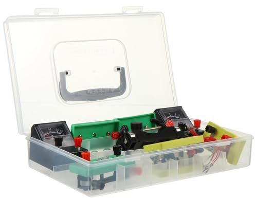 FIXOSHEE Kit de Experimentos de Electricidad para Estudiantes de Secundaria Herramientas para Física Material Didáctico Accesorios de Colores Aleatorios Equipo Educativo Color Aleatorio