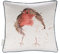 Wrendale, Design-Kissen mit Rotkehlchen-Motiv „The Jolly Robin“, 40 cm x 40 cm