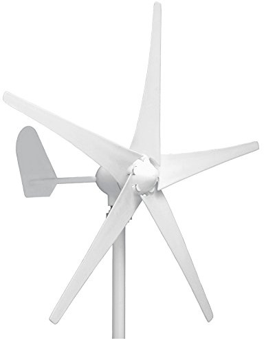 400W 12V Wind Turbine Generator with 5 blades - Off Grid power for Boat, Caravan, Motorhome, CCTV, Security, Telecoms, Lighting, Shed, Hut, Log Cabin, Farm, Stables etc
