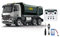 JAMARA Muldenkipper Mercedes-Benz Arocs Metal Meiller 1:20 2,4GHz – Hubkraft 15KG, Metallgetriebe, Metallmulde, 4 Radantrieb, Fahrwerksfederung, Gummireifen, LED Licht/Signallichter