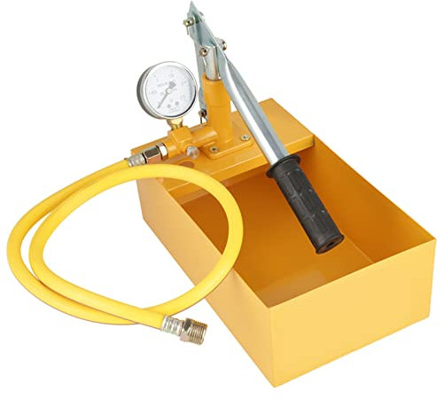 2.5Mpa 25KG Manuale Idraulico Pompa di Prova di Pressione Dell'acqua Pipeline Tester Strumento per Recipienti a Pressione Tubi Valvole