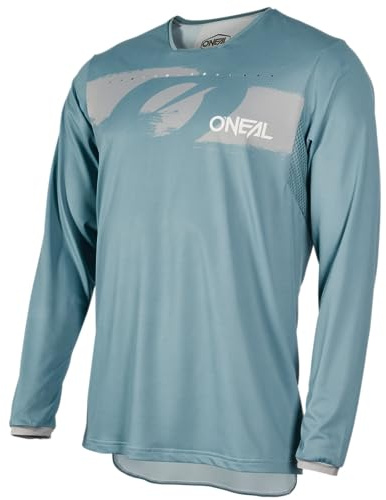 O'NEAL | Mountainbike-Trikot | MTB Mountainbike DH Downhill FR Freeride | Atmungsaktives Material, maximale Bewegungsfreiheit | Element FR Jersey Hybrid V.24 | Erwachsene | EIS Blau | Größe M