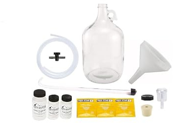 North Mountain Supply 1 Gallon Mead Making Kit with Instructions Included - Only Honey and Bottles Required