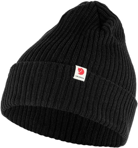 Fjallraven 13100184-550 Fjällräven Rib Hat Hat Unisex Adult Black Size OneSize